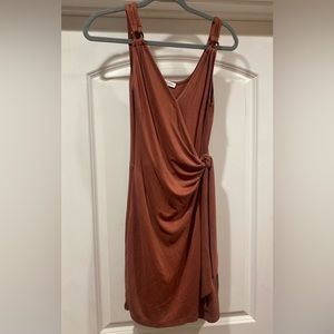 Heartloom Mini Wrap Dress